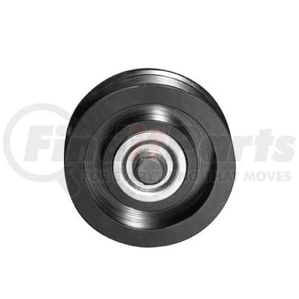 89115 by DAYCO - Heavy Duty Idler/Tensioner Pulley - Steel, 102.5mm Dia, 8 Groove, 2 Bearings, 17mm ID