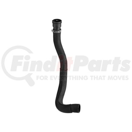 72467 by DAYCO - Curved Radiator Hose - Dual I.D., 24 in. Trunk Height, Black, EPDM, SAE J20R4 (SAE J1684)