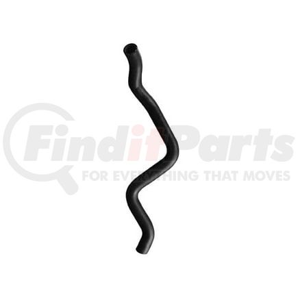 72546 by DAYCO - Curved Radiator Hose - Single I.D., 26.5 in. Trunk Height, EPDM, Black, SAE J20R4