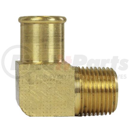 339-10C by TECTRAN - Air Tool Hose Barb - Brass, 5/8 in. Hose, 3/8 in. Thread, Beaded, 90 deg. Elbow