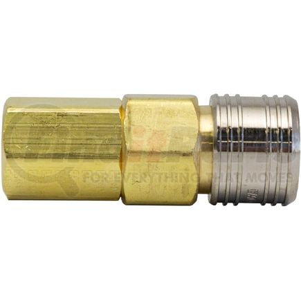 36C4-4F by TECTRAN - Air Brake Air Line Fitting - Brass, 1/4 in. Nominal Size, 1/4 in. NPT Female, Socket