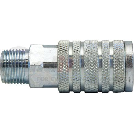 36C4-4M by TECTRAN - Air Brake Air Line Fitting - Brass, 1/4 in. Nominal Size, 1/4 in. NPT Male, Socket