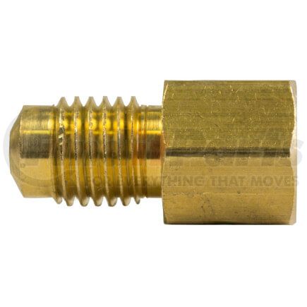 41442-WHD by TECTRAN - Inverted Flare Fitting - Brass, M10 x 1.0 Bubble Male to Female Thread