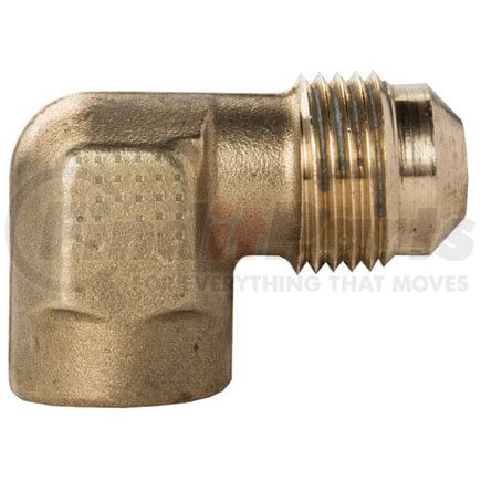 50-10D by TECTRAN - Flare Fitting - Brass, 5/8 in. Tube Size, 1/2 in. Pipe Thread, Female Elbow