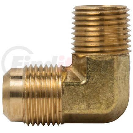 49-10C by TECTRAN - SAE 90-Deg Male Elbow Flare Fitting, 5/8 in. Tube Size, 3/8 in. Pipe Thread