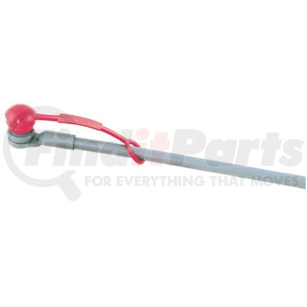 55711R by TECTRAN - Side Terminal Bolt Covers Red
