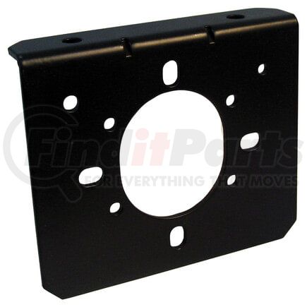 670-00 by TECTRAN - Heavy Duty Receptacle Mounting Bracket for 7-Way SAE Bull Nose Sockets