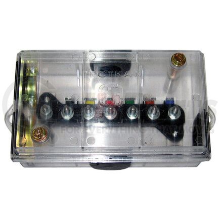 667-7090 by TECTRAN - Junction Box - Translucent, 7-Way, Heavy-Wall Design, with 7 Stud Terminal Strip