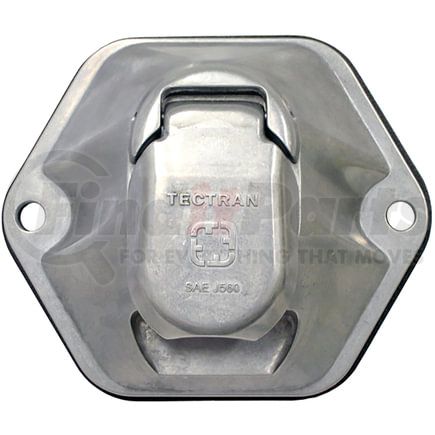 670-7200 by TECTRAN - Trailer Receptacle Socket - 7-Way, Die-Cast, without Breakers, Split Pin Type