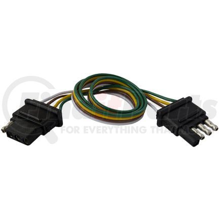 682-410 by TECTRAN - Electrical Connectors - 4-Way, Molded Flat, with Wires