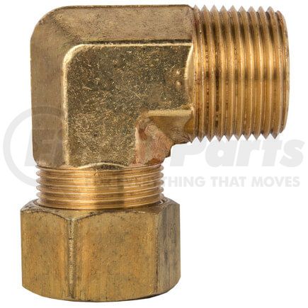 69-10C by TECTRAN - Compression Fitting - Brass, 5/8 - in. Tube, 3/8 - in. Thread, Male Elbow