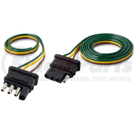 682-410L by TECTRAN - Electrical Connectors - 4-Way, Molded Flat, with Wires and Leads