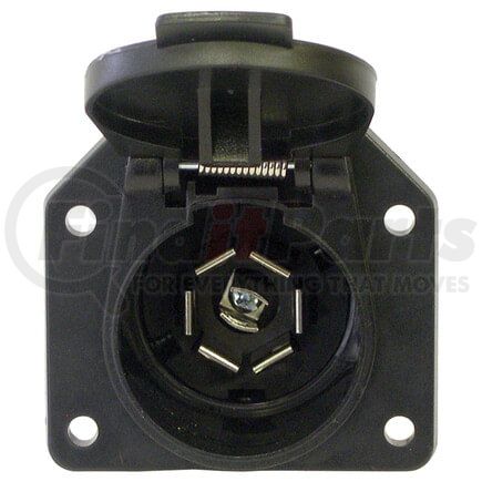 690P-72 by TECTRAN - Trailer Receptacle Socket - 7-Way, RV, Plastic, Blade, Screw Terminal