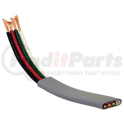 7-414 by TECTRAN - Jacketed Parallel Wire - 100 ft., 4 Conductors, 14 Gauge, SAE J1128 compliant