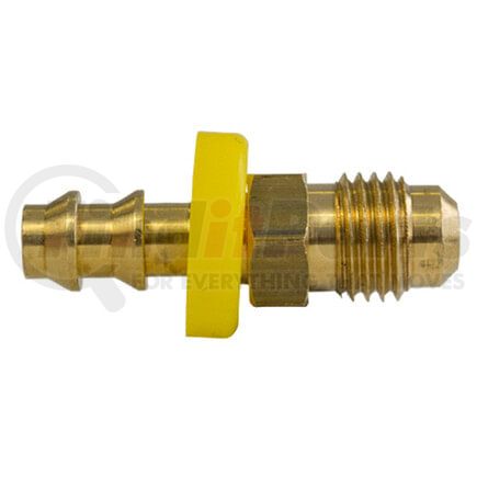 727-44 by TECTRAN - Air Tool Hose Barb - Brass, 1/4 in. Hose I.D, 7/16-20 in. Thread, Rigid Grip