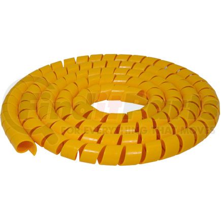 820SPRY-Q by TECTRAN - Spiral Wrap - 25 ft., Yellow, 1-1/4 inches I.D