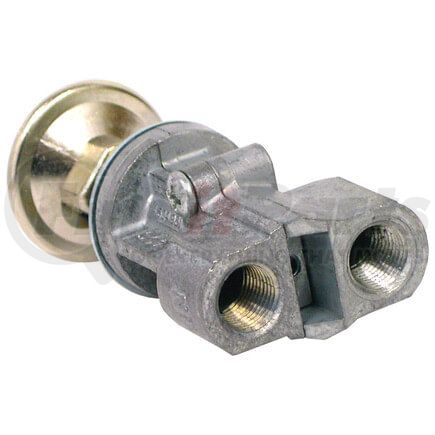 91-8306 by TECTRAN - Air Brake Compressor Valve Seat - Double End Ported, (2) 1/8 in. Port, with Removable Knob