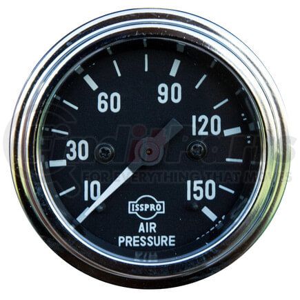 95-2272 by TECTRAN - Air Pressure Gauge - Chrome Bezel, 10-150 psi, Mechanical