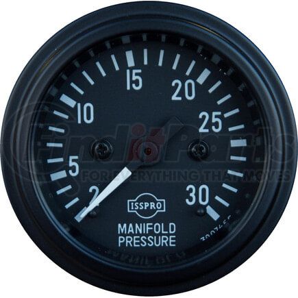 Tectran 95-2300 Manifold Pressure Gauge Ga. Mech Man Press 30 PSI Blk