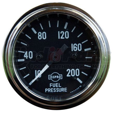 95-2348 by TECTRAN - Fuel Pressure Gauge - Chrome Bezel, 0-200 psi, Mechanical