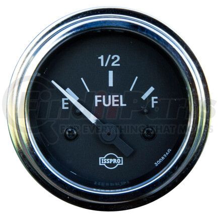 95-2631 by TECTRAN - Fuel Level Gauge - Chrome Bezel, E, 1/4, 1/2, 3/4, Full, 240-33 ohm, 12V