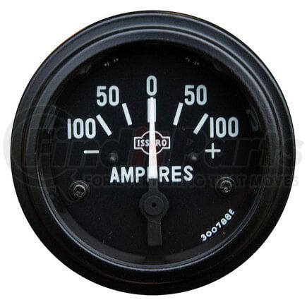 95-2662 by TECTRAN - Ammeter Gauge - Black Bezel, 100-0-100 AMP