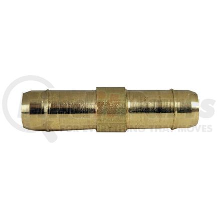 Tectran 962-4 Air Brake Air Line Fitting Air Tool Hose Barb - Brass, 1/4 in. Tube O.D, Union Tube to Tube