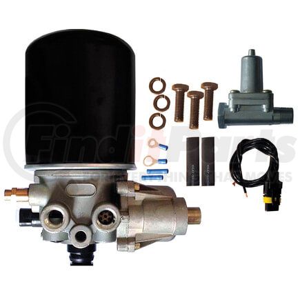 AT955205K by TECTRAN - Air Brake Dryer - Model 1200, 12V, for Class 7 and 8 On-Highway Tractors