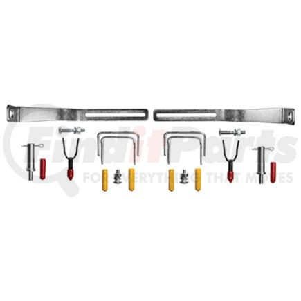 BRK2 by TECTRAN - Air Brake Air Line Bracket - for Trailers Standard Hd Trailers