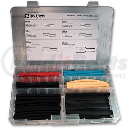 Tectran CAB21 Heat Shrink Tubing Storage Container - for Single Wall Shrink Tubing