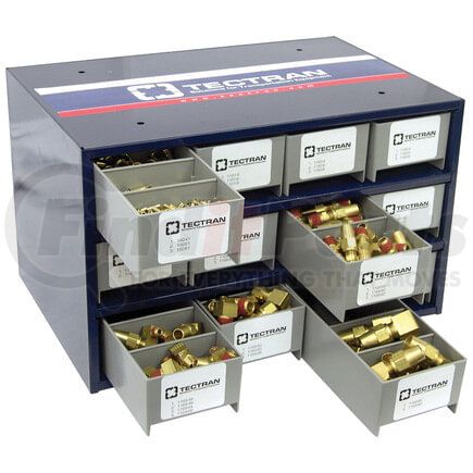 CAB7 by TECTRAN - Storage Cabinet Drawer - 12-Drawer Section, for Air Brake Fittings
