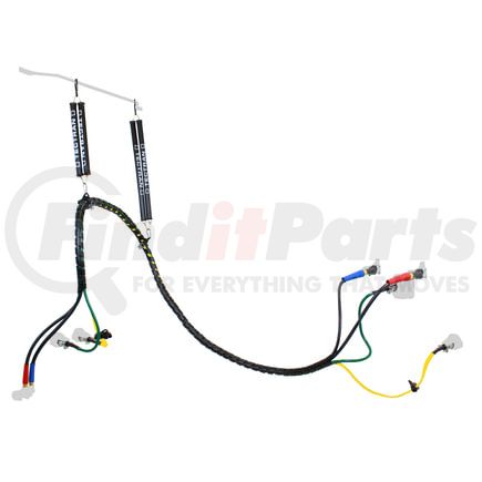 LKAP124T by TECTRAN - LIFELINE KIT - 12' 4IN1 ASSLY - YELLOW AUX CABLE+TENDER KITS