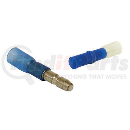 TBSP180ST by TECTRAN - Male Bullet Connector - Snap Plug, 16-14 Gauge, Blue, 0.180 Bullet, Heat Shrink