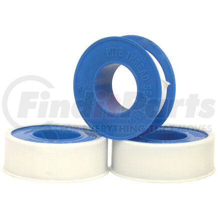 TT1/2 by TECTRAN - Thread Sealant Tape - Teflon, PTFE, 1 in. Wide, 3.5 mils thick