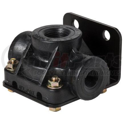 TV065066 by TECTRAN - Air Brake Quick Release Valve - Tech-Grade Nylon, 1/2 in. Inlet, 3/8 in. Outlet