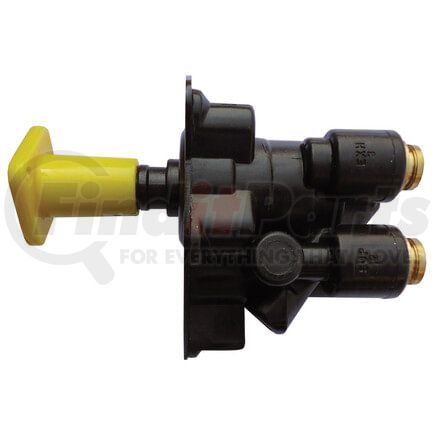 TV065643 by TECTRAN - Push/Pull Dash Valve - Model DC, for International, 4 Hole Plate, 3/8 in. PTC