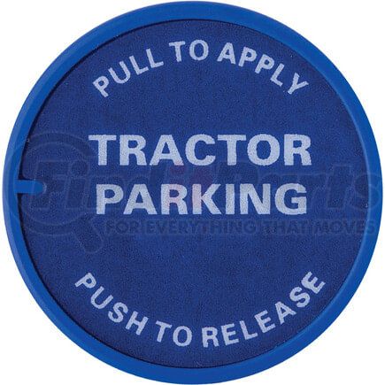 TV20902 by TECTRAN - Trailer Air Brake Air Supply Knob - Blue, Round, for Tractor Parking