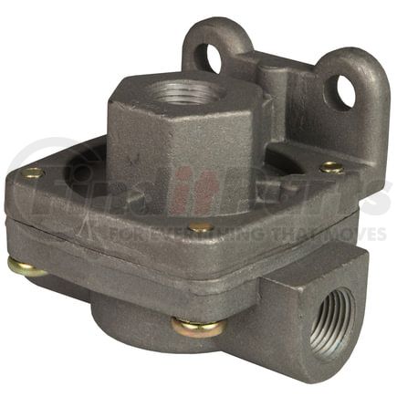 TV229813 by TECTRAN - Air Brake Quick Release Valve - Cast Aluminum, 3/8 in. Inlet, 1/4 in. Outlet