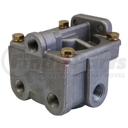 TV28065 by TECTRAN - Air Brake Relay Valve - Model MD, 4.5 psi, (2) 1/2 Horizontal Delivery Ports