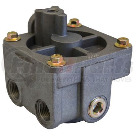 TV28131 by TECTRAN - Air Brake Relay Valve - Model MD, 4.5 psi, (2) 1/2 Horizontal Delivery Ports