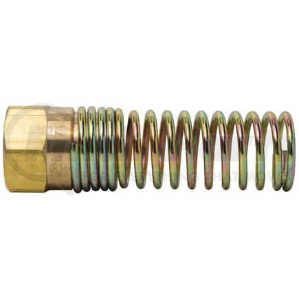 10234 by TECTRAN - Air Brake Spring Fitting - Brass, 3/8 in. I.D Hose, with Nut