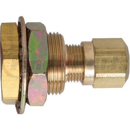 113-6AB by TECTRAN - Air Brake Frame Coupling - 1-3/4 in. Long, 3/8 in. NPT Female, to Nylon 3/8 O.D Tubing