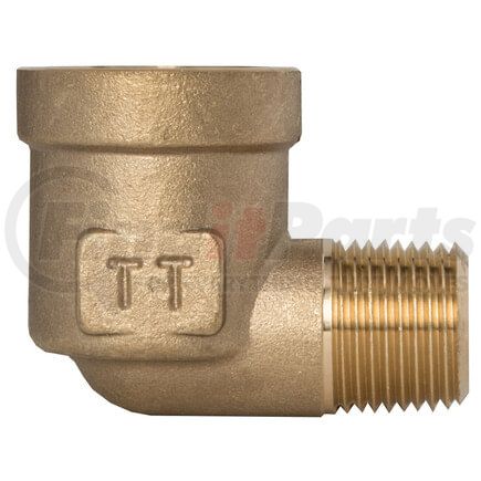 115-BA by TECTRAN - Extruded Reducing Elbow Pipe Fitting, 1/4 in. Female Thread, 1/8 in. Male Thread