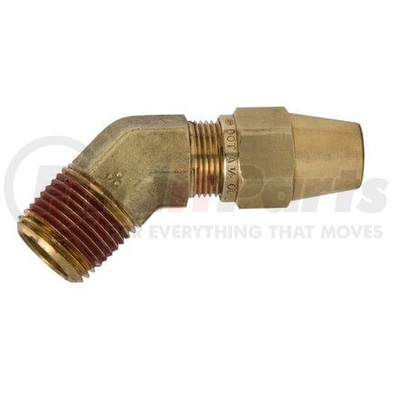 1174-10D by TECTRAN - DOT 45-Deg Elbow to Male Pipe Fitting for Copper Tubing, 5/8" Tube Size, 1/2" Pipe Thread