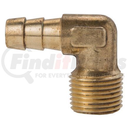 Tectran 139-10C Male Elbow Fitting 90-Deg Elbow Hose Barb Fitting to Male Pipe, 5/8" Hose I.D., 3/8" Pipe Thread