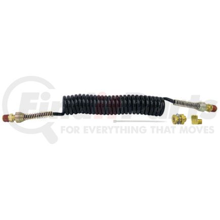 14210-01 by TECTRAN - Fifth Wheel Trailer Hitch Air Line - 54 in. Long, with Spring and Fittings