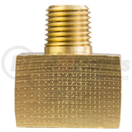 145-3A by TECTRAN - Inverted Flare Fitting - Brass, Male Branch Tee, 3/16 in. Tube, 1/8 in. Thread