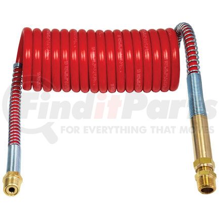 16212RH by TECTRAN - Industry Grade Red Emergency Aircoil with Brass Handle, 12 ft., 12 in. x 12 in. Leads