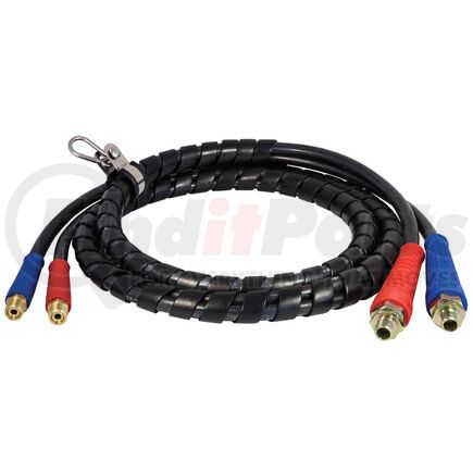 16910BR by TECTRAN - Air Brake Hose Assembly - 10 ft., Blue, with FlexGrip HD Handles