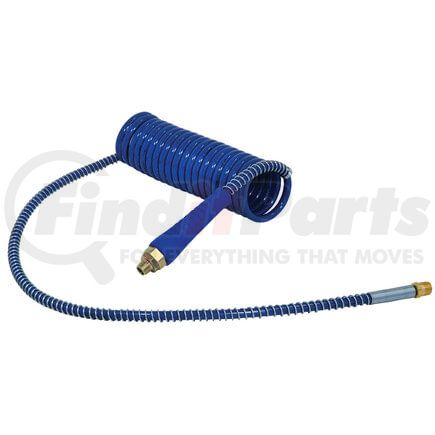 16A1240BH by TECTRAN - ARMORFLEX-HD, Blue Armorcoil Aircoil with Handle, 12 ft., 48" x 12" Leads